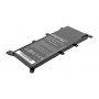 Asus X555LF baterije Mitsu 4650 mAh (35 Wh), 4 članci Li-polymer 7.6V (7.4V)