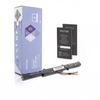 kompatibilne A41N1501 baterija Mitsu 2200 mAh (32 Wh), 4 članci Li-Ion 14.4V (14.8V)