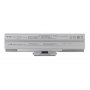 Sony Vaio PCG-21313L baterije Mitsu 4400 mAh (49 Wh), 6 članaka Li-Ion 11.1V (10.8V) (srebrna)