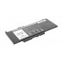 Dell Latitude 14 5000 baterije 5800 mAh (43 Wh), 4 članci Li-polymer 7.4V (7.6V)