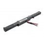 Asus 0B110-00220100 baterije Mitsu 2200 mAh (32 Wh), 4 članci Li-Ion 14.4V (14.8V)