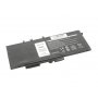 Dell Latitude 5280 baterije Mitsu 8200 mAh (62 Wh), 4 članci Li-Ion 7.6V (7.4V)