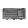 kompatibilne BTY-M6D baterije Mitsu 6600 mAh (73 Wh), 9 članaka Li-Ion 11.1V (10.8V)